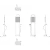 Vaatteiden höyrytin Xiaomi BHR9027EU 2400W 2,3L 36g/min valkoinen