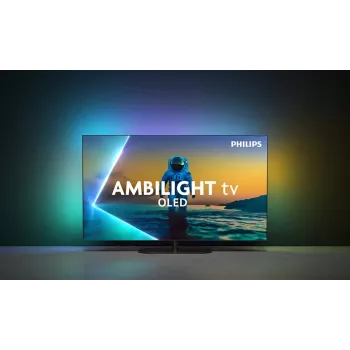Philips 55OLED820/12 TV 139,7 cm (55 tuumaa) 4K Ultra HD Smart-TV WLAN musta