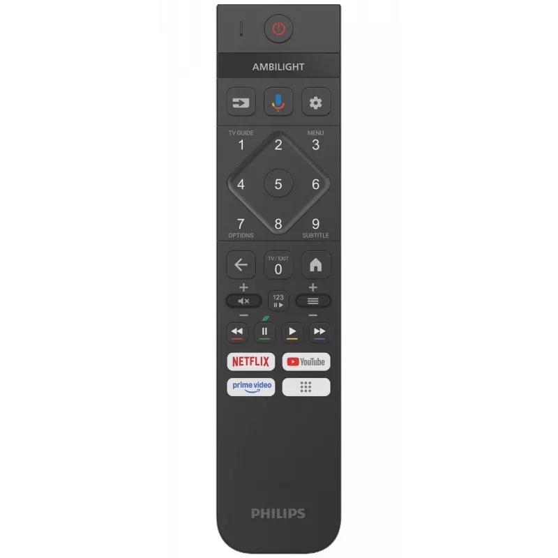 Philips 55OLED820/12 55 tuuman (139,7 cm) 4K Ultra HD OLED Smart TV -televisio, Google TV, Ambilight, 120 Hz, Wi-Fi, Bluetooth