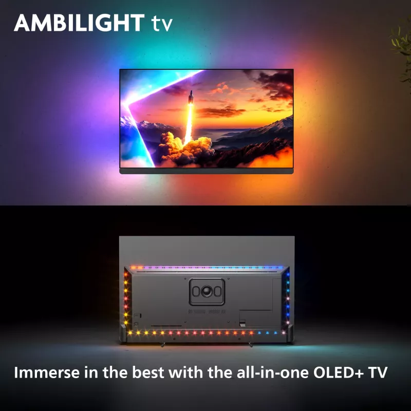 Philips 55OLED910/12 TV 139,7 cm (55 tuumaa) 4K Ultra HD Smart-TV WLAN metalli