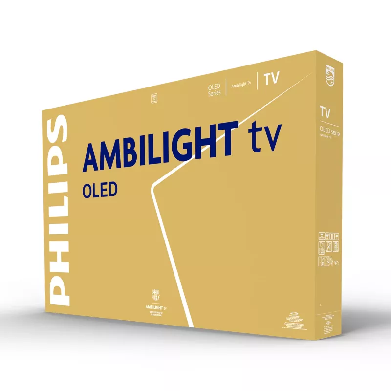 Philips 55OLED910/12 TV 139,7 cm (55 tuumaa) 4K Ultra HD Smart-TV WLAN metalli