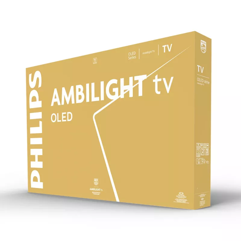 Philips 65OLED770 165,1 cm (65 tuumaa) 4K Ultra HD Smart-TV Wi-Fi musta