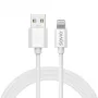 USB-kaapeli Savio CL-192 1m USB A USB 2.0 valkoinen