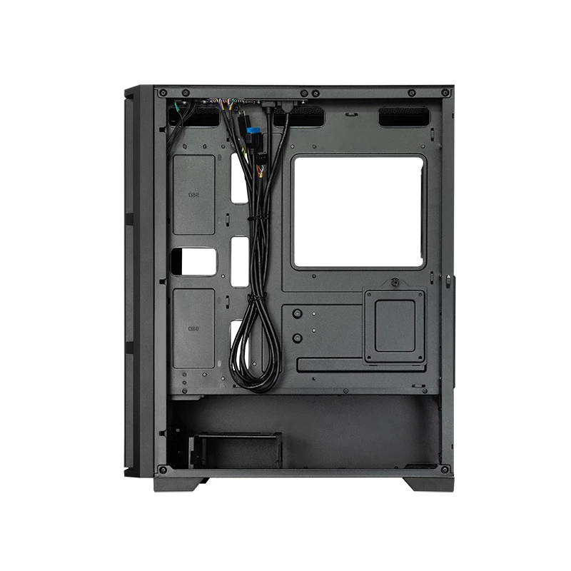 Chieftec AS-02B-OP tietokonekotelo Midi Tower musta
