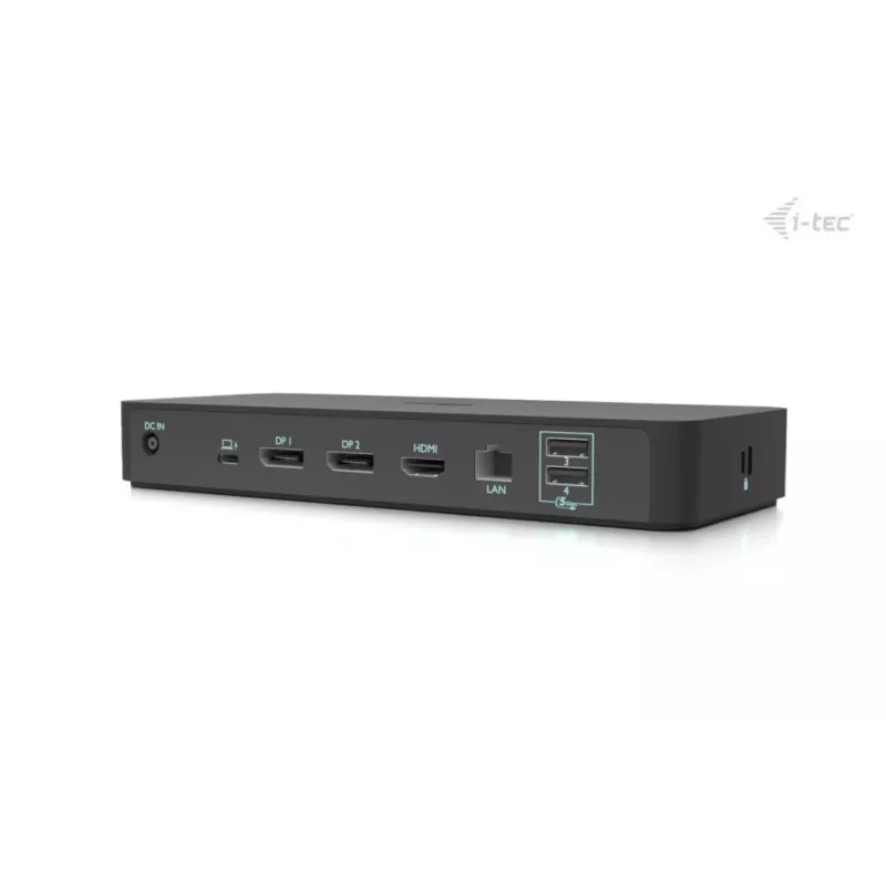 I-tec USB-C Intelligent Triple Display -telakointiasema + Power Delivery 100W
