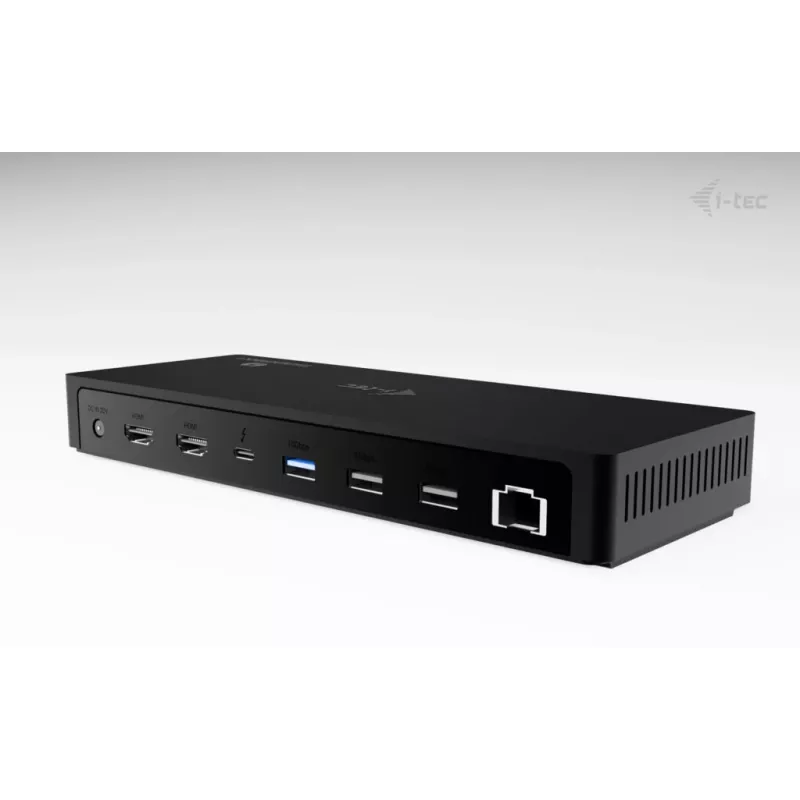 i-tec Thunderbolt4 Triple Display -telakointiasema + Power Delivery 96W