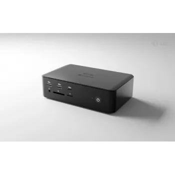 i-tec Thunderbolt5 Quattro Display -telakointiasema, 5x USB, 2,5 GLAN + Power Delivery 140W
