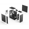 PC-kotelo Fractal Design Epoch musta Solid Midi Tower musta