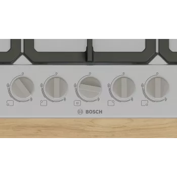 Bosch Serie 4 PGQ7B5K90 liesi ruostumaton teräs kalusteisiin 75 cm kaasu 5 vyöhykettä