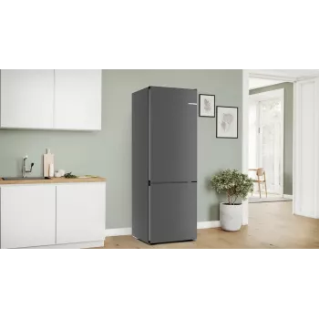 Jää-pakastinyhdistelmä Bosch Serie 4 KGN49OCAF, vapaasti seisova, 440 L kokonaistilavuus, antrasiitti, No Frost