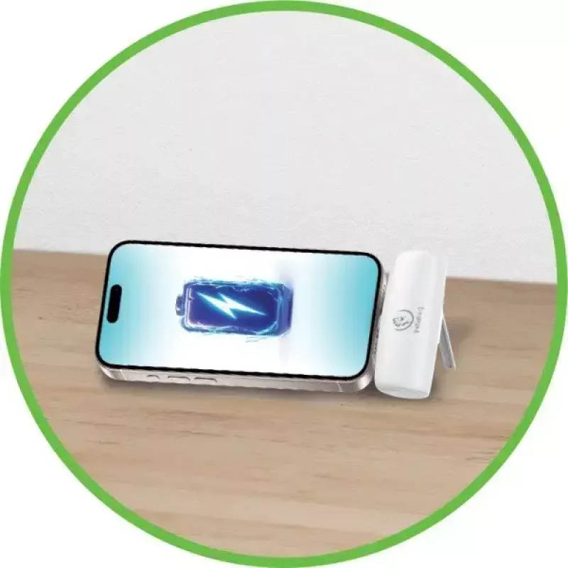Siirrettävä virtapankki P5 PLUG-IN 5000mAh