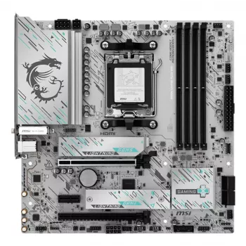 Emolevy MSI B850M GAMING PLUS WIFI — AMD B850, kanta AM5, micro ATX, DDR5, 4x DIMM, 3x M.2, Wi‑Fi 7, 5 Gb LAN