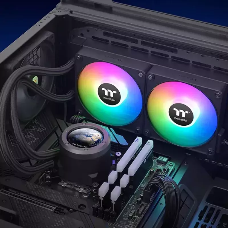 Nestjäähdytyssarja Thermaltake CL-W414-PL12SW-A 12 cm musta