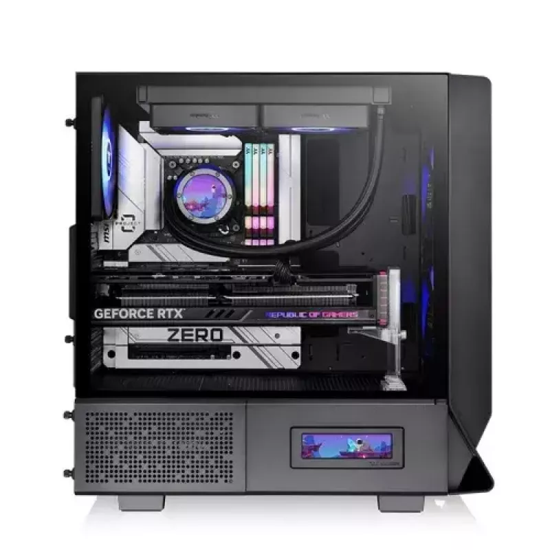 PC-kotelo Thermaltake Ceres 330 TG Midi Tower musta