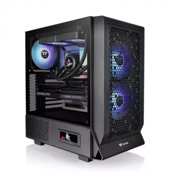 PC-kotelo Thermaltake Ceres 330 TG Midi Tower musta