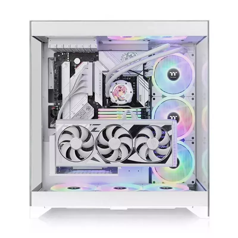 PC-kotelo Thermaltake CTE E550 TG Midi Tower valkoinen