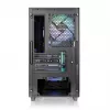 PC-kotelo Thermaltake Versa H16 TG ARGB Micro Tower musta
