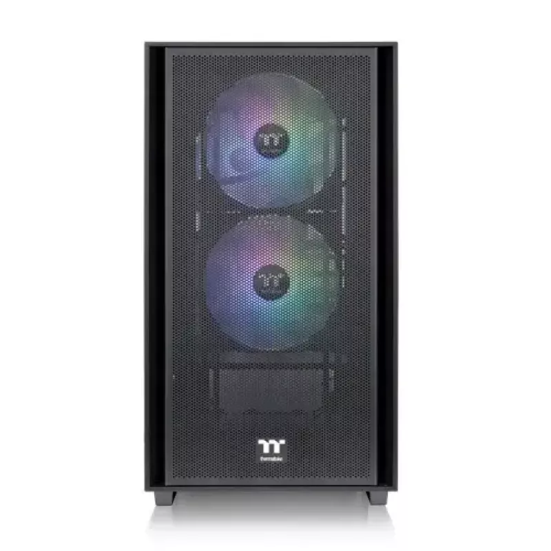 PC-kotelo Thermaltake Versa H16 TG ARGB Micro Tower musta