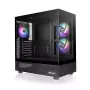 PC-kotelo Thermaltake View 270 Plus TG ARGB Midi Tower musta
