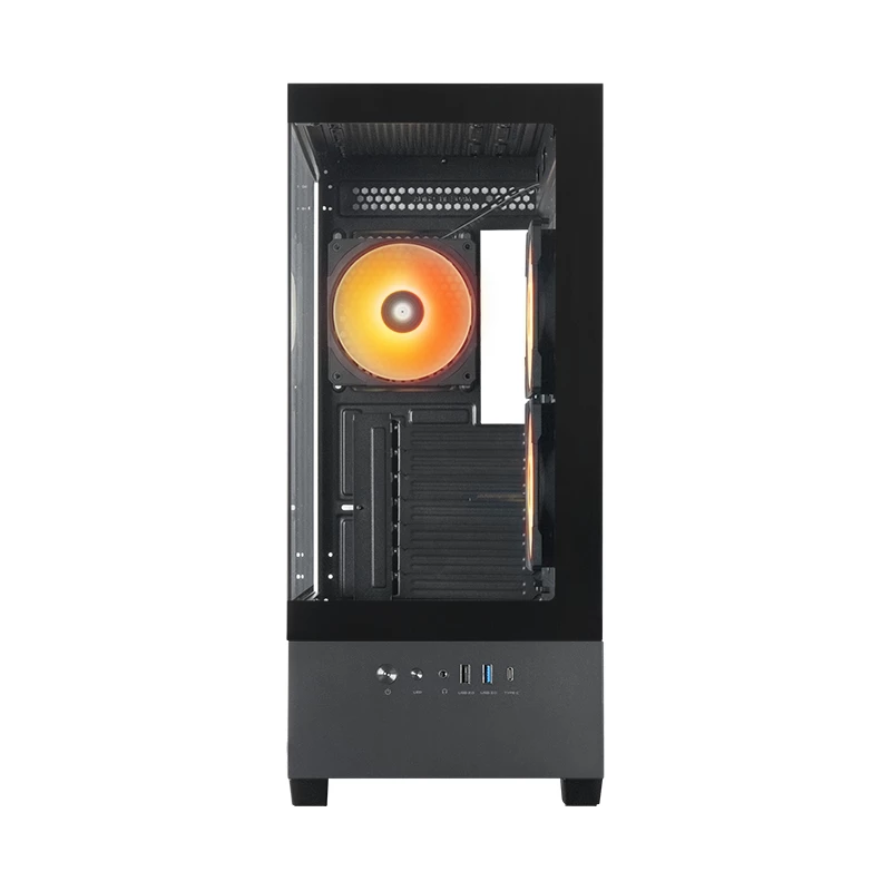Chieftec GT-01B-OP tietokonekotelo Midi Tower musta