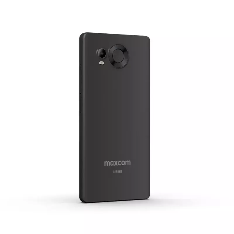 MAXCOM MS601 4G älypuhelin seniorille, 6 tuumaa, 4GB/64GB, Android 14, musta