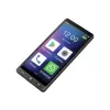MAXCOM MS601 4G älypuhelin seniorille, 6 tuumaa, 4GB/64GB, Android 14, musta