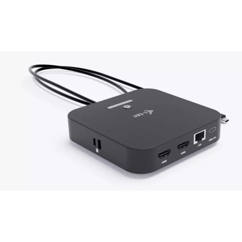 Telakointiasema ITEC USB-C Dual HDMI C31DUALHDMIDOCKPD — Dual 4K 60Hz, 100W Power Delivery