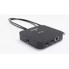 USB-C Dual HDMI adapteri ITEC C31DUALHDMIDPD100 — dual HDMI 4K@60Hz, USB-C Power Delivery 100W