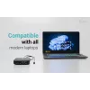 USB-C Dual HDMI adapteri ITEC C31DUALHDMIDPD100 — dual HDMI 4K@60Hz, USB-C Power Delivery 100W