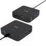 USB-C DisplayPort dual-HDMI-adapteri ITEC C31TRIPLEVIDEODPPRO 4K 60Hz, 100W Power Delivery