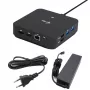 i-tec USB-C DP Dual HDMI telakointiasema Power Delivery 100 W + yleislaturi 100 W