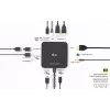 i-tec USB-C DP Dual HDMI telakointiasema Power Delivery 100 W + yleislaturi 100 W