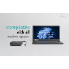 i-tec USB-C DP Dual HDMI telakointiasema Power Delivery 100 W + yleislaturi 100 W