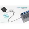 i-tec USB-C DP Dual HDMI telakointiasema Power Delivery 100 W + yleislaturi 100 W