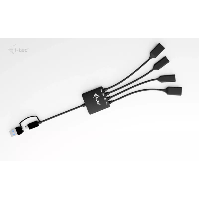 i-tec USB-C/USB-A kaapeli-HUB 4 porttia (2x USB-C, 2x USB-A)