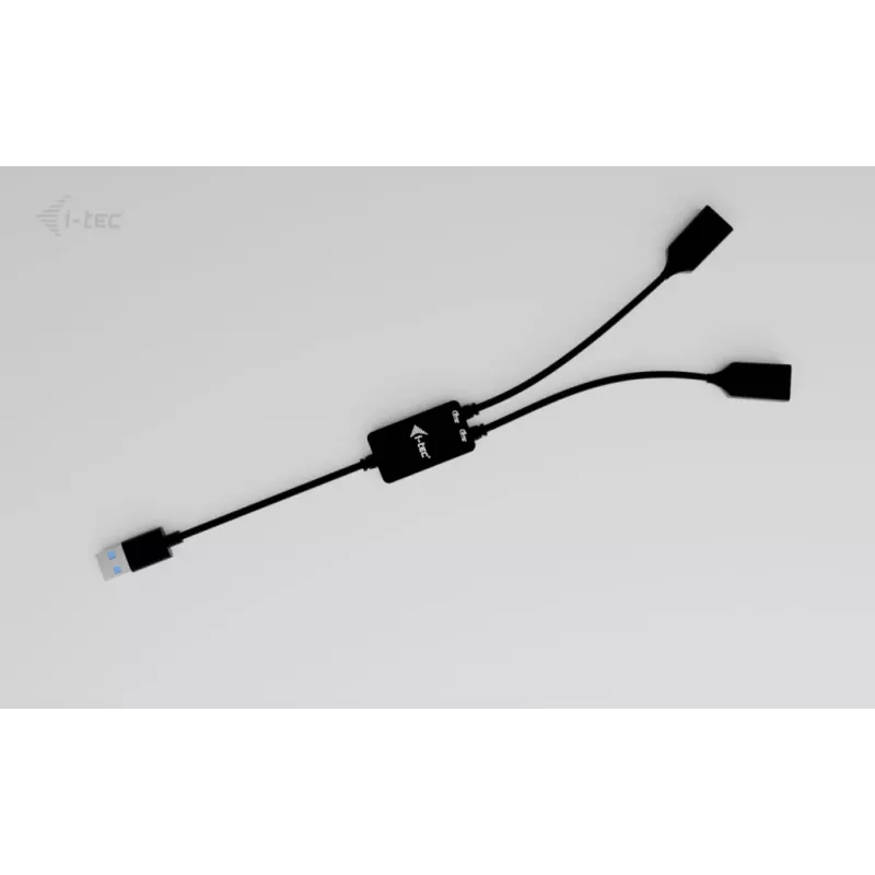 USB-A-keskitin ITEC U3CBLHUB2A — 2 porttia, USB 3.0 jopa 5 Gbit/s