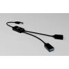 USB-A-keskitin ITEC U3CBLHUB2A — 2 porttia, USB 3.0 jopa 5 Gbit/s