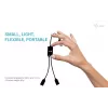 USB-A-keskitin ITEC U3CBLHUB2A — 2 porttia, USB 3.0 jopa 5 Gbit/s