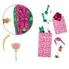 Monster High Skulltimate Secrets Garden Mysteries leikkisetti, Venus McFlytrap nukke yli 19 yllätyksellä