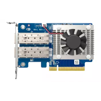 QNAP kaksiporttinen 10GbE SFP+ verkkolaajennuskortti QXG-10G2SF-NXE PCI Express langallinen