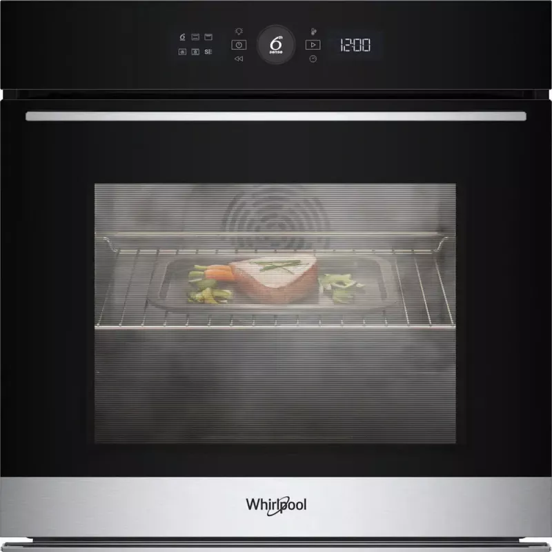 Whirlpool WOI5S8HM1SXA 73 L musta, ruostumaton teräs