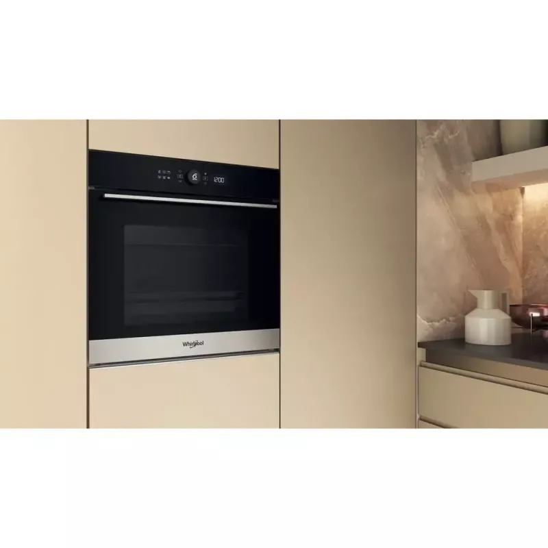 Whirlpool WOI5S8HM1SXA 73 L musta, ruostumaton teräs