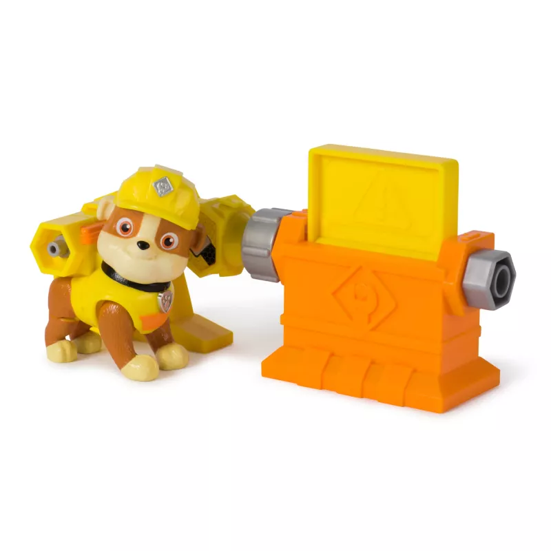 Figuurisetti Usorteret Rubble & Wheeler Power Tool Pups, 2 työkalua ja 2 rakennusosaa, 3 vuodesta alkaen