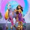 Nukkesetti Spinmaster Unicorn Academy Sophia & Wildstar 168 mm