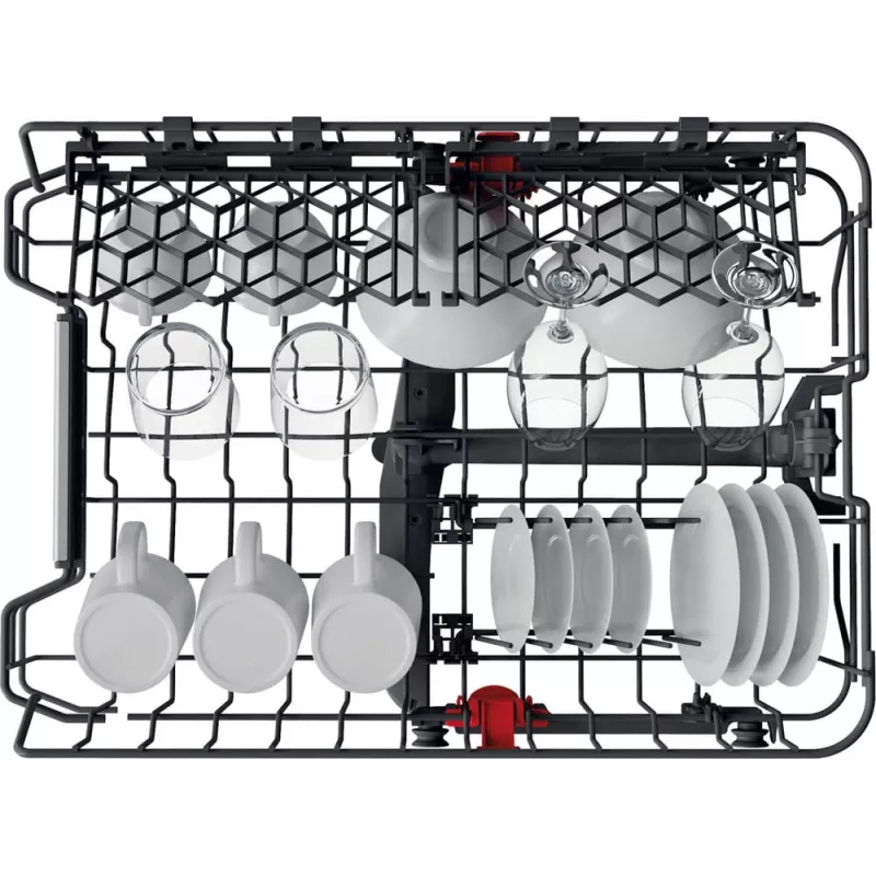 Whirlpool WSBO 3O34 PF X puoli-integroitu 10 astianpesuannosta