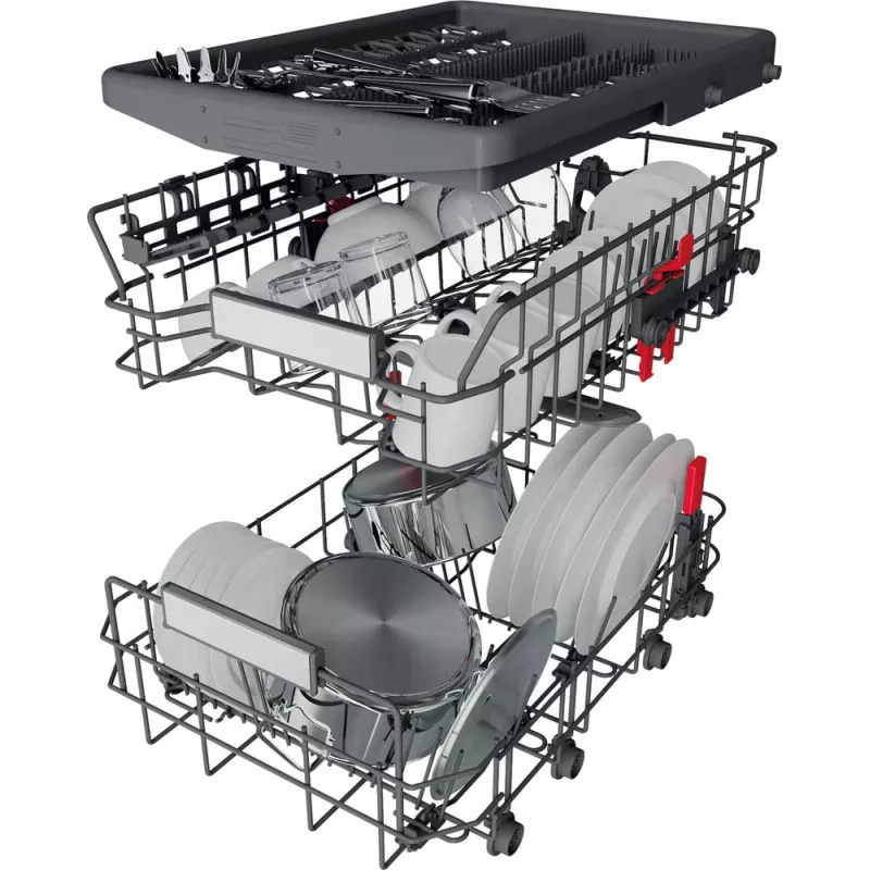Whirlpool WSBO 3O34 PF X puoli-integroitu 10 astianpesuannosta