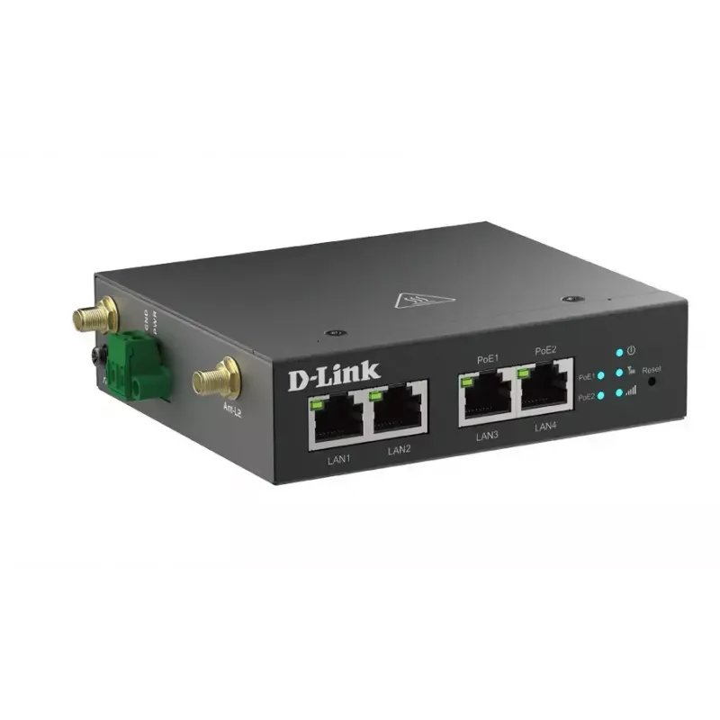 4G LTE PoE -modeemi D-Link DWM-314-TP Power over Ethernetillä ja SIM-paikalla