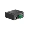 D-Link DOM-311-TSO 4G LTE IIoT RTU -yhdyskäytävä, 10/100 Mbit/s Ethernet, RS-232/485, Nano SIM, 2 irrotettavaa ulkoantennia, 9–36 V DC, musta