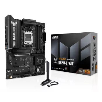Emolevy ASUS TUF GAMING B850-E WIFI, AMD B850, kanta AM5, ATX, DDR5, 4x DIMM, 3x M.2, Wi‑Fi 6E, 2,5Gb LAN