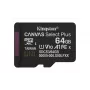 Kingston Technology 64GB micSDXC Canvas Select Plus Gen3 100R A1 yksittäispakkaus ilman adapteria